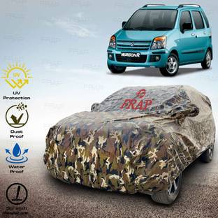Frap Car Cover For Maruti Suzuki WagonR (With Mirror Pockets)