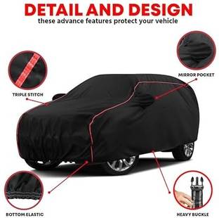 KAHRA Car Cover For Maruti Suzuki Alto K10 VXI (With Mirror Pockets)