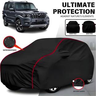 AYSHU Car Cover For Mahindra Scorpio 1.99 S10, Scorpio, Universal For Car (With Mirror Pockets)