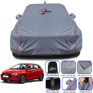 GARREGE Car Cover For Hyundai i20 (With Mirror Pockets)