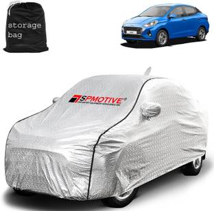 SPMOTIVE Car Cover For Hyundai Aura (With Mirror Pockets)