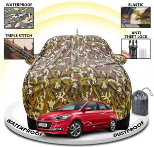 CARZEX Car Cover For Hyundai Elite i20 (With Mirror Pockets)