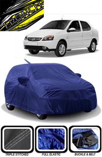 FRONCH Car Cover For Tata Indigo eCS LX TDI BS III (With Mirror Pockets)