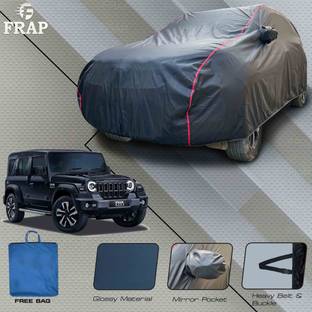 Frap Car Cover For Mahindra Thar Roxx, Thar Facelift (With Mirror Pockets)