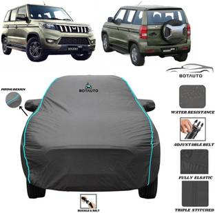 BOTAUTO Car Cover For Mahindra Bolero Neo, Bolero Plus Non AC, Universal For Car (With Mirror Pockets)