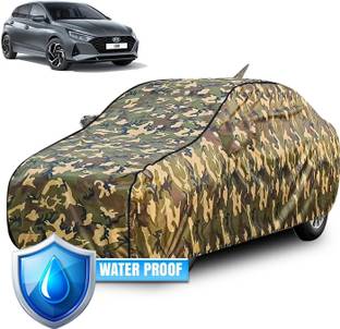 FABTEC Car Cover For Hyundai i20 (With Mirror Pockets)