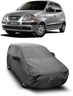 SXAWG Car Cover For Hyundai Santro (With Mirror Pockets)