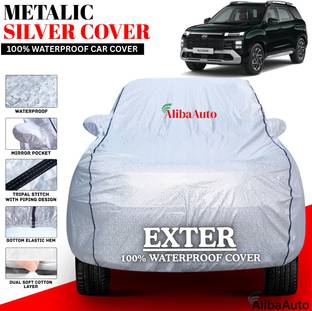 AlibaAuto Car Cover For Hyundai Exter (With Mirror Pockets)