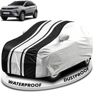 FABTEC Car Cover For Tata Nexon (With Mirror Pockets)