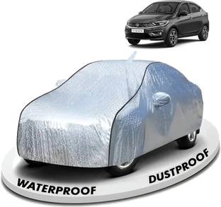 FABTEC Car Cover For Tata Tigor (With Mirror Pockets)