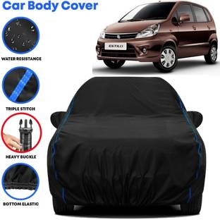 Grizzly Car Cover For Maruti Suzuki Zen Estillo LX, Zen Estillo LXI, Zen Estillo LXI GREEN CNG, Zen Estillo Sportz (With Mirror Pockets)