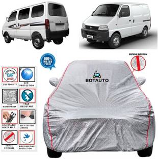 BOTAUTO Car Cover For Maruti Suzuki Eeco, Eeco 5 Seater AC, Universal For Car (With Mirror Pockets)