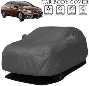 BOTAUTO Car Cover For Maruti Suzuki Ciaz, Ciaz AT ZXi Plus, Universal For Car (With Mirror Pockets)