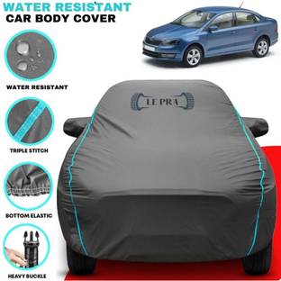 LE PRA Car Cover For Skoda Rapid, Rapid 1.5 TDI AT Ambition, Rapid 1.5 TDI AT Ambition Diesel, Rapid 1.5 TDI AT Ambition With Alloy Wheel, Rapid 1.5 TDI AT Style Diesel, Rapid 1.5 TDI AT Style Plus, Rapid 1.5 TDI AT Style Plus Black Package, Rapid 1.5 TDI Active (With Mirror Pockets)