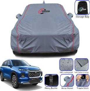 GARREGE Car Cover For Maruti Grand Vitara (With Mirror Pockets)