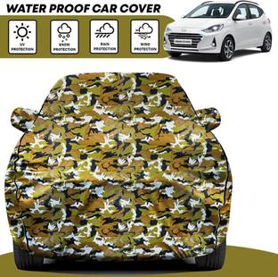 Delphinium Car Cover For Hyundai Grand i10 Nios, Grand i10 Nios Asta Petrol, Grand i10 Nios Sportz Petrol (With Mirror Pockets)