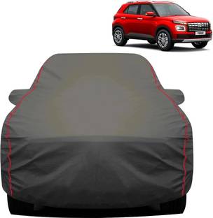 FABTEC Car Cover For Hyundai Venue (With Mirror Pockets)