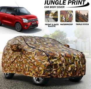 Telescope Car Cover For Maruti Suzuki, Maruti WagonR, Wagon R VX, Wagon R 1.0, Wagon R AMT VXI, Wagon R MPV (With Mirror Pockets)