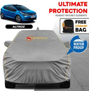 AUTOMOZEXO Car Cover For Tata Altroz, Altroz EV, Altroz XE Petrol, Altroz XM Petrol, Altroz XT Petrol, Altroz XZ Petrol (With Mirror Pockets)