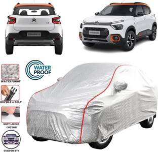 BOTAUTO Car Cover For Citroen C3 Aircross, Universal For Car (With Mirror Pockets)