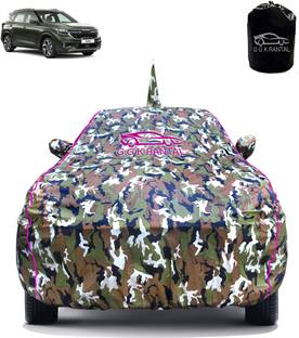 G G K RANTAL Car Cover For Kia SELTOS (With Mirror Pockets)