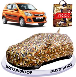 FABZEX Car Cover For Maruti Alto K10, Alto K10 0.8L 12C, Alto K10 LX, Alto K10 LX Petrol, Alto K10 LXI, Alto K10 LXI CNG, Alto K10 LXI Petrol, Alto K10 VXI, Alto K10 VXI AGS, Alto K10 VXI AMT Petrol, Alto K10 VXI Petrol (With Mirror Pockets)