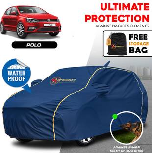 AUTOMOZEXO Car Cover For Volkswagen Polo, Polo 1.5 TDI Comfortline, Polo 1.5 TDI Trendline, Polo 1.6 L, Polo GT, Polo Split (With Mirror Pockets)