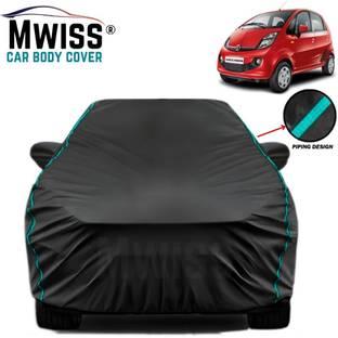 Mwiss Car Cover For Tata Nano, Nano CNG XM, Nano LX, Nano XTA, Universal For Car (With Mirror Pockets)