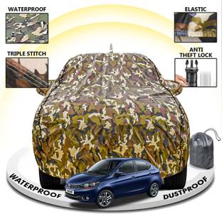 CARZEX Car Cover For Tata Tigor (With Mirror Pockets)