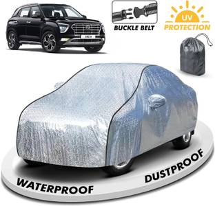 CARZEX Car Cover For Hyundai Creta 2020 (With Mirror Pockets)