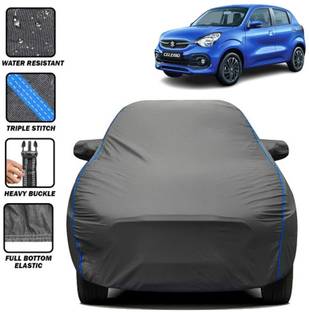kerwa Car Cover For Maruti Suzuki Celerio, Celerio Green VXI, Celerio LDi, Celerio LX AT, Celerio VDi (With Mirror Pockets)