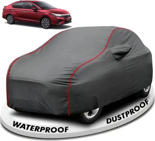 FABTEC Car Cover For Honda City (With Mirror Pockets)