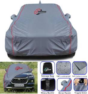 GARREGE Car Cover For Maruti Grand Vitara, Grand Vitara LDi Option (With Mirror Pockets)