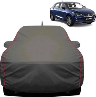 FABTEC Car Cover For Maruti, Maruti Suzuki Baleno (With Mirror Pockets)