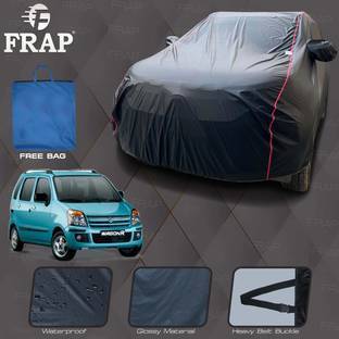 Frap Car Cover For Maruti Suzuki WagonR, Wagon R EX, Wagon R LX, Wagon R VX (With Mirror Pockets)