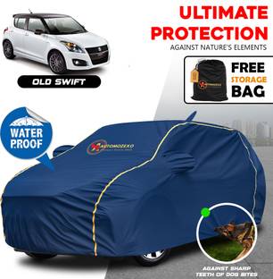 AUTOMOZEXO Car Cover For Maruti Suzuki Swift, Swift AMT VDI, Swift AMT VXI, Swift AMT ZDI, Swift AMT ZXI (With Mirror Pockets)