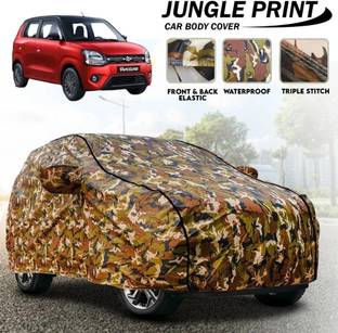 DRIVETREND Car Cover For Maruti WagonR (With Mirror Pockets)