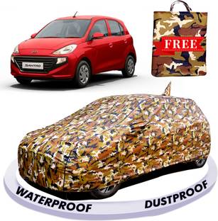 FABZEX Car Cover For Hyundai Santro 1.0i (With Mirror Pockets)