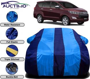 AUCTIMO Car Cover For Toyota Innova Crysta (With Mirror Pockets)