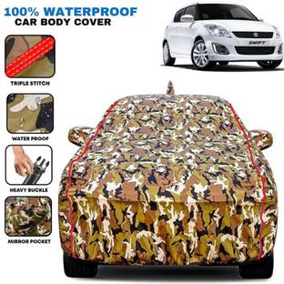 SHUFYAN Car Cover For Maruti Suzuki, Maruti Swift, Swift VDI, Swift VXI, Swift ZXI (With Mirror Pockets)