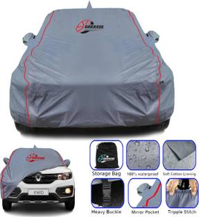 GARREGE Car Cover For Renault Kwid, Kwid 1.0 RXT AMT Petrol, Kwid AMT (With Mirror Pockets)