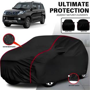 AYSHU Car Cover For Mahindra TUV300, TUV 300 Plus P4, Universal For Car (With Mirror Pockets)