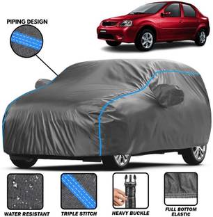 favy Car Cover For Renault Logan Edge, Logan CNG, Logan 1.5 DLX (With Mirror Pockets)