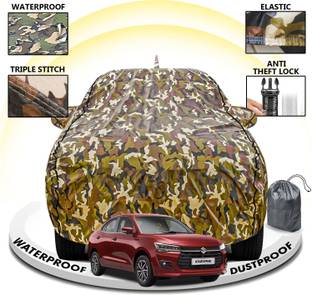 CARZEX Car Cover For Maruti Dzire (With Mirror Pockets)