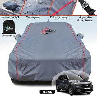 GARREGE Car Cover For Kia SELTOS (With Mirror Pockets)