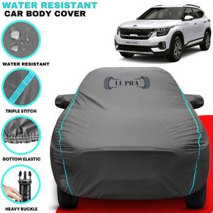 LE PRA Car Cover For Kia SELTOS, Seltos GTK 1.4, Seltos GTK 1.4 Dual Tone, Seltos GTK Petrol, Seltos GTX 1.4, Seltos GTX 1.4 Dual Tone, Seltos GTX AT 1.4, Seltos GTX AT 1.4 Dual Tone, Seltos GTX DCT Petrol, Seltos GTX Petrol, Seltos GTX Plus 1.4, Seltos GTX Plus AT 1.4, Seltos GTX Plus AT 1.5 Diesel, Seltos GTX Plus AT D Diesel, Seltos GTX Plus DCT Petrol, Seltos GTX Plus Petrol, Seltos HTE 1.5, Seltos HTE 1.5 Diesel, Seltos HTE D Diesel, Seltos HTE G Petrol, Seltos HTK 1.5, Seltos HTK 1.5 Diesel, Seltos HTK D Diesel, Seltos HTK G Petrol, Seltos HTK Plus 1.5, Seltos HTK Plus 1.5 Diesel, Seltos HTK Plus AT 1.5 Diesel (With Mirror Pockets)