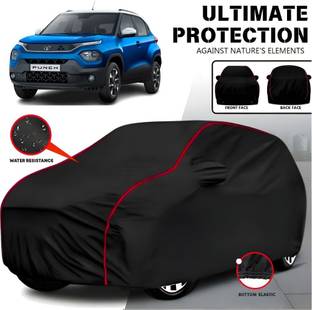 AYSHU Car Cover For Tata Punch, Universal For Car (With Mirror Pockets)
