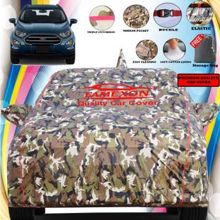 FAMEXON Car Cover For Ford Ecosport (With Mirror Pockets)