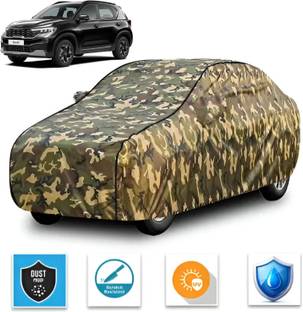 CARZEX Car Cover For Kia Sonet (With Mirror Pockets)