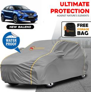 AUTOMOZEXO Car Cover For Maruti Baleno (With Mirror Pockets)